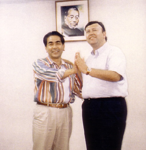 Fuminori Aoki y Antonio Moraga
